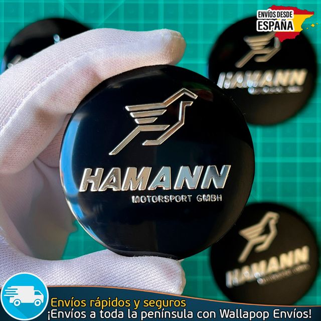 Emblema Hamann 56mm Pegatina Tapa Tapacubo Llantas