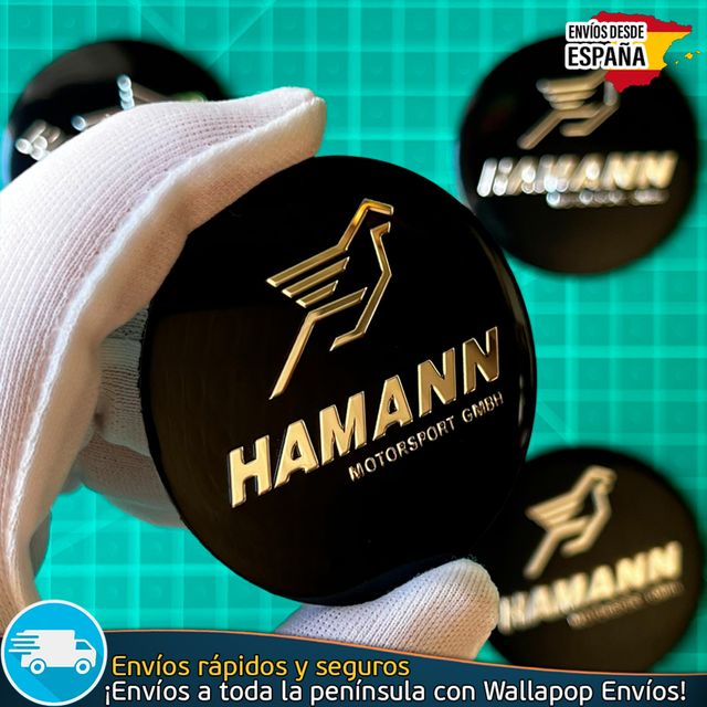 Emblema Hamann 56mm Pegatina Tapa Tapacubo Llantas