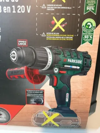 Percusión Atornillador Batería PARKSIDE