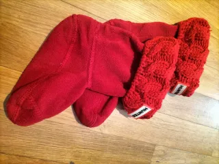 Calcetines Hunter Rojos y blancos
