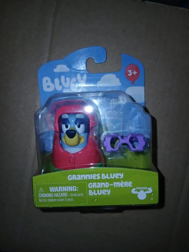 Bluey Grannies Figura con Gafas