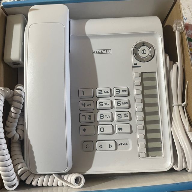 Teléfono Fijo Alcatel Temporis 300 Blanco