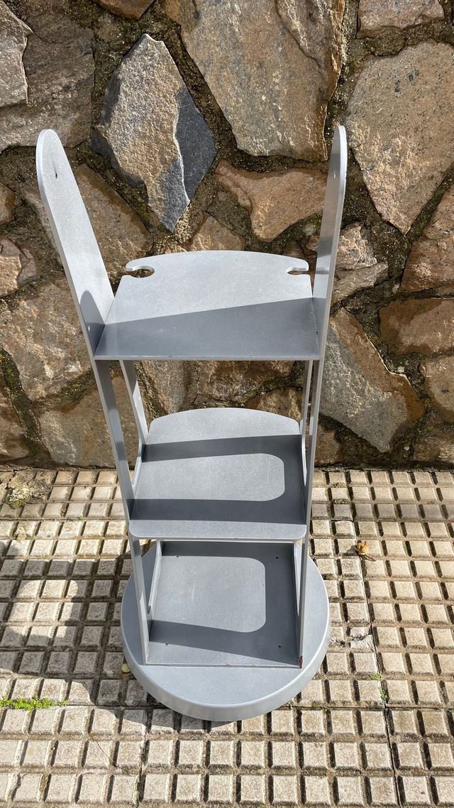 Estante vertical hierro estética