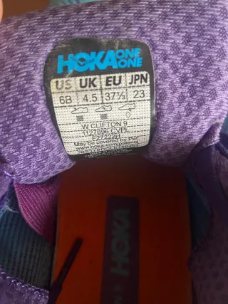 Hoka Clifton 9 para mujer.Hago envío.