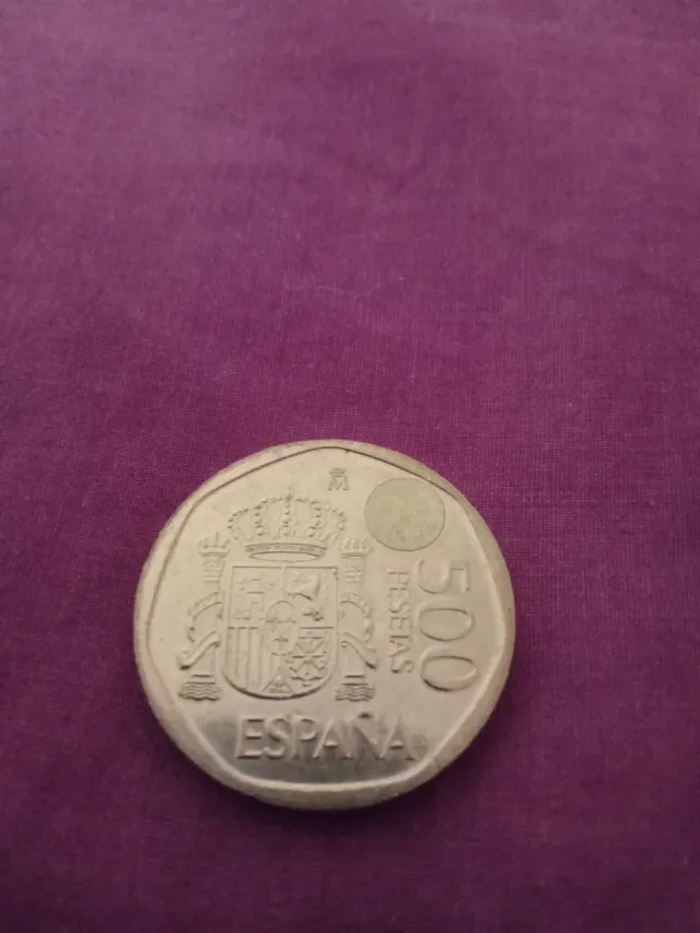 Moneda 500 Pesetas España Escudo