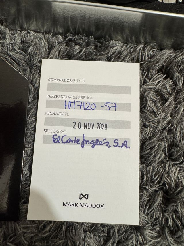 Reloj Mark Maddox Marais Hombre