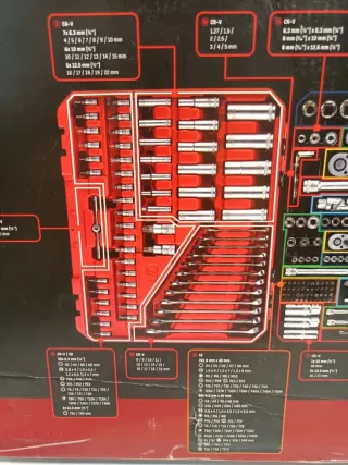 216 Llaves y Vasos Carraca PARKSIDE