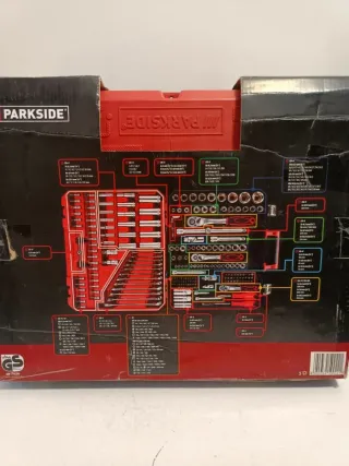 216 Llaves y Vasos Carraca PARKSIDE