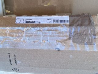 Puerta Oxberg Vidrio Blanco 40x192 cm