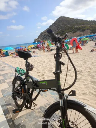 Bici Eléctrica Negra