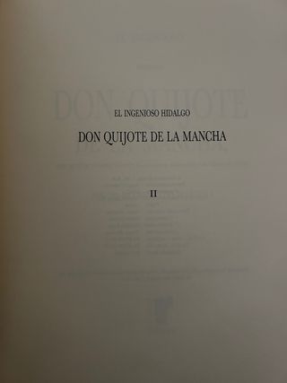 Libros Don Quijote de la Mancha