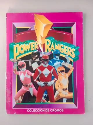 Álbum Power Rangers Colección Cromos
