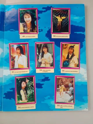 Álbum Power Rangers Colección Cromos