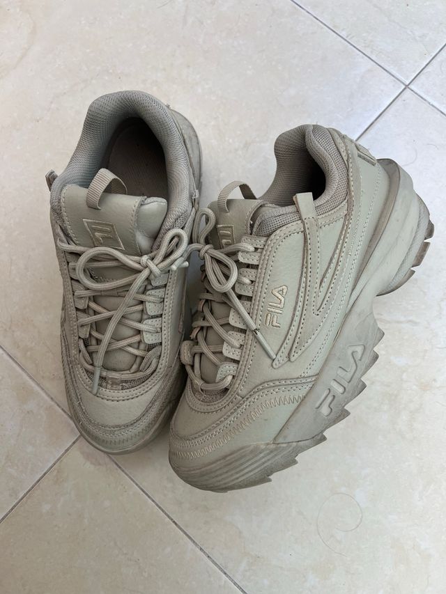 Zapatillas Fila Beige