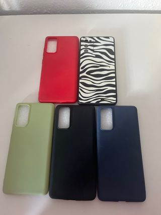 Lote 5 fundas Samsung Galaxy S20 FE