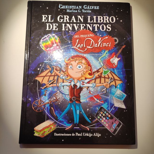 El gran libro de inventos del pequeño Leo Da Vi...