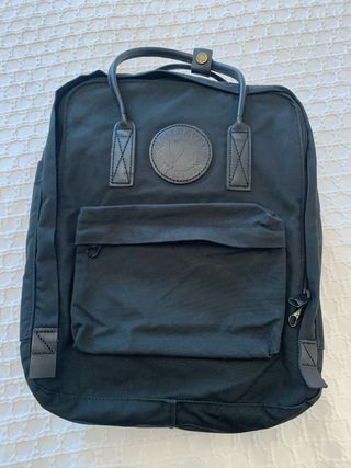 Mochila Fjallraven Negra Asas Piel