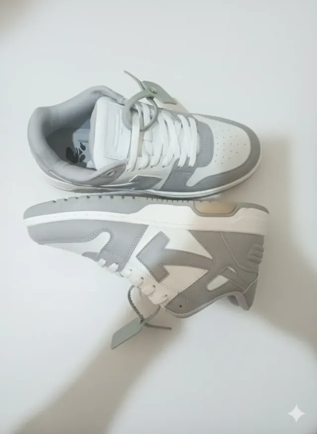 Zapatillas Off-White Out of Office Grises/Blancas