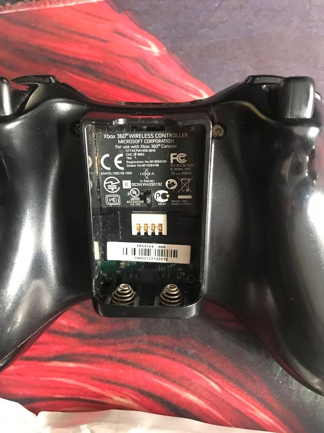 Mando Xbox 360 Negro