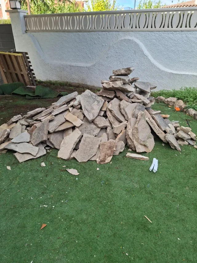 Piedras decorativas para suelo 20m2