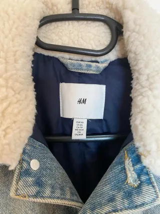 Chaqueta vaquera H&M con borreguito