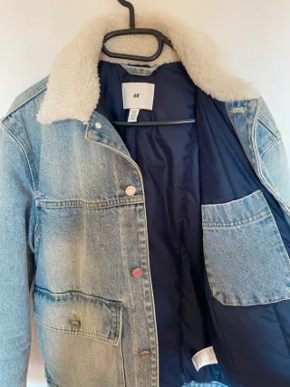 Chaqueta vaquera H&M con borreguito
