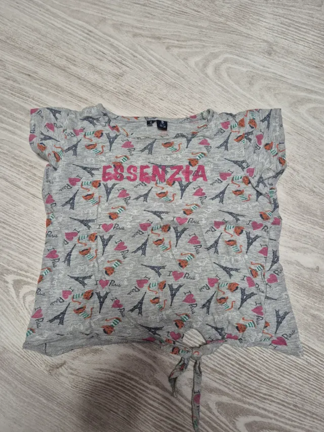 Camiseta niña Essenzia París 4-5 años