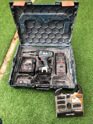 Taladro Bosch GSB 18-2-LI con maletín