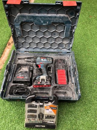 Taladro Bosch GSB 18-2-LI con maletín