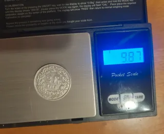 Moneta 2 Franchi Svizzeri 1943 Argento