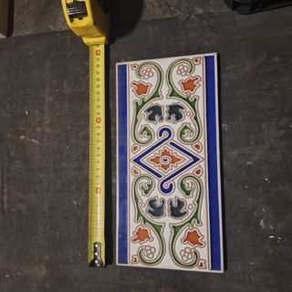 Azulejos antiguos decorados