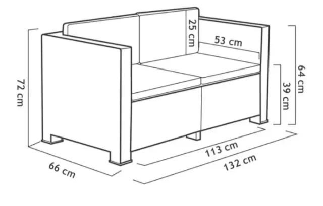 Conjunto Sofás Exterior