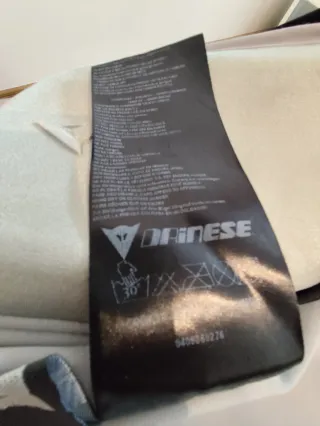 Chaqueta de moto Dainese negra.Talla XL.