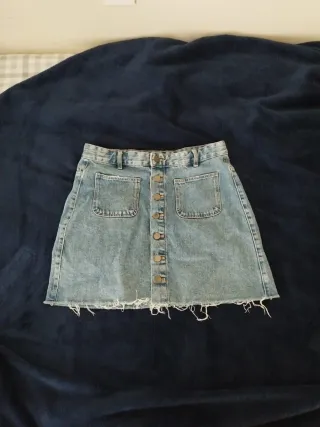 Dos Minifaldas vaqueras, Zara. Talla S-M