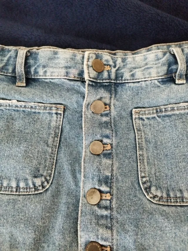 Dos Minifaldas vaqueras, Zara. Talla S-M