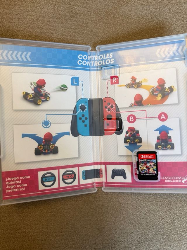 Mario Kart 8 Deluxe Nintendo Switch Sin Usar