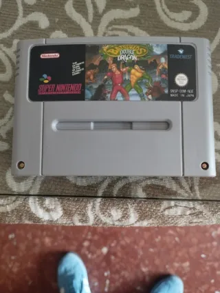 Super Nintendo Double Dragon Cartucho