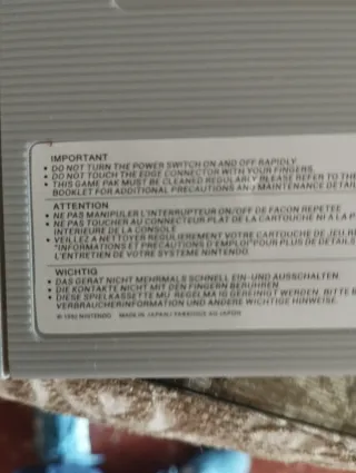 Super Nintendo Double Dragon Cartucho