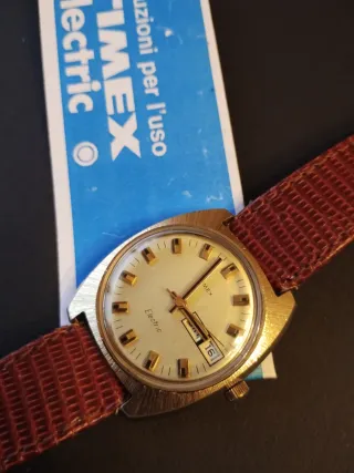 Timex Electric placcato oro