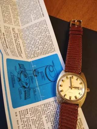 Timex Electric placcato oro