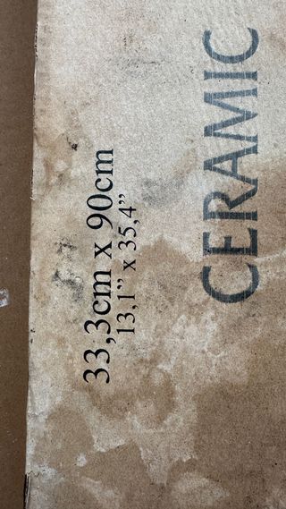 14 Cajas Porcelánico Pearl 33,3x90