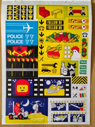 Pegatinas LEGO Libro 6000