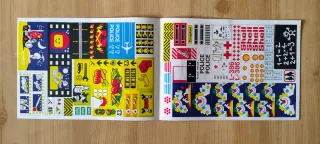 Pegatinas LEGO Libro 6000