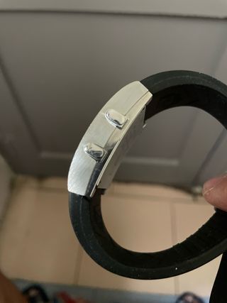 TAG Heuer Reloj Digital Plata y Negro