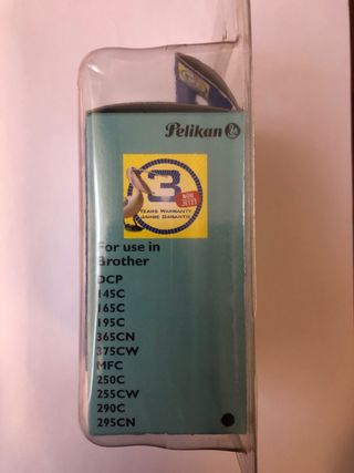 Cartucho Tinta Pelikan B17 Negro Brother LC980BK