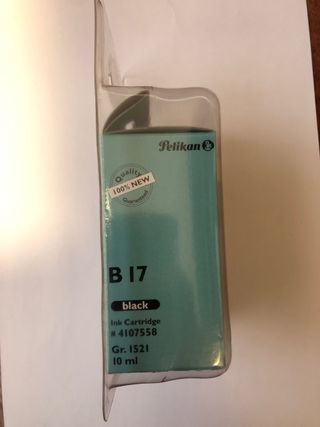 Cartucho Tinta Pelikan B17 Negro Brother LC980BK