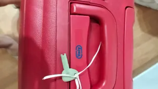 Maleta rígida Valy roja