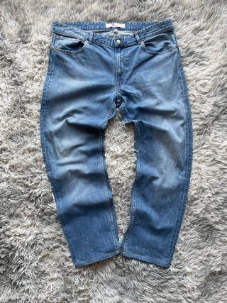 Pantalón vaquero ancho vintage Lacoste