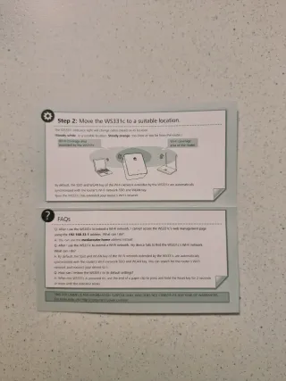 Repeater / Range Extender Wi-Fi Huawei WS331c