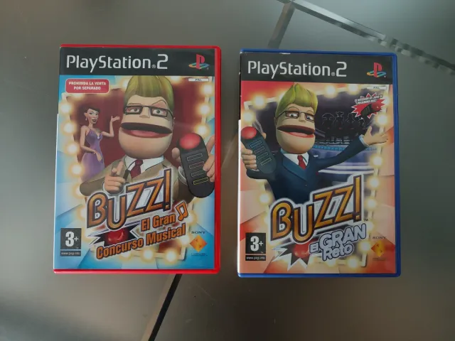 Lote Buzz ps2:Gran Concurso Musical y Gran Reto